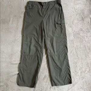 Patagonia kids durable lightweight hiking pants, size large (12)